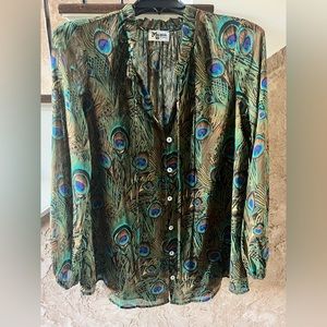 Show Me Your Mumu Alicia Tunic Peacock size XS